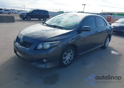 2009 Toyota Corolla S z USA, uszkodzony, nr VIN 1NXBU40E29Z106760